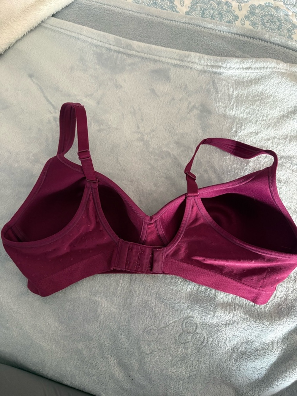 Bali Wireless Bra in Berry Plum - Picture 4 of 5